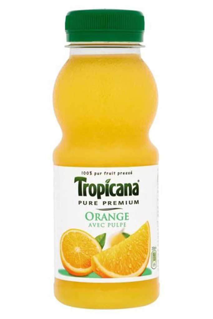 Jus de fruits Tropicana Orange 25 cl - LCV TRAITEUR